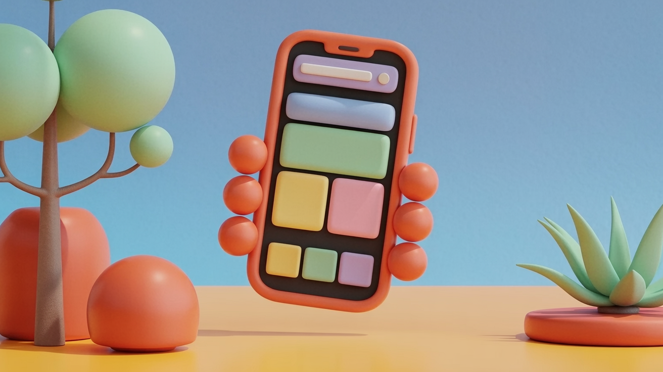 Mobile App UI Preview